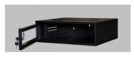 MINI RACK 3U X 350 MM-BRANCO-GFORCE