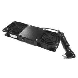 Kit Ventilao 2 Ventiladores P/ Mini Rack.,