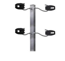 HASTE INDUS. CANTO 25X25 12 ISOL/GANCHO 1M (BARRA TUBULAR)