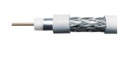 CABO COAXIAL RGC 06 90% MALHA 100M BRANCO CONDUTTI