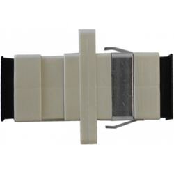 Adaptador ptico Simplex Mm Sc/sc Bege