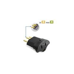 Adaptador Para 1 Tomada Padro Novo - Sts