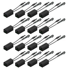 Balun Passivo RJ45 com Alimentao Onix Security - 16 Unidades