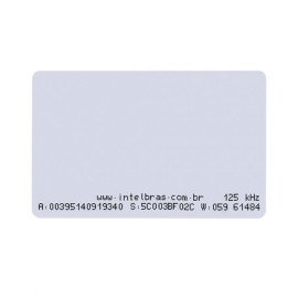 Carto de Proximidade RFID 125 KHz TH 2000 Intelbras