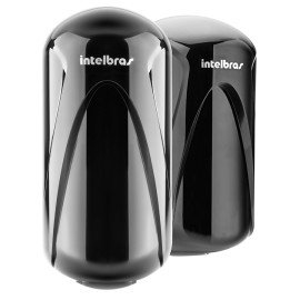 Sensor de Barreira Ativa Duplo Feixe IVA 3110 X Intelbras Com Fio Alcance de 110 Metros