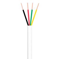 Cabo Para Alarme 40x4v. Solid. Branco - Rolo 100 M
