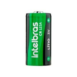 Bateria de Ltio Cilndrica 3V CR 123A Intelbras 30088