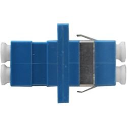 Adaptador ptico Duplex Sm Lc/lc Azul