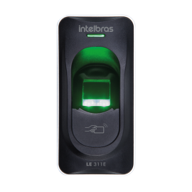 CONTROLES DE ACESSO CORPORATIVO INTELBRAS LEITOR BIOMTRICO COM RFID LE 311 E