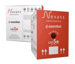 CABO UTP CAT5E CMX 4P 24AWG BR C/100 - NEXANS