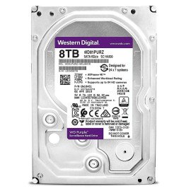 HD Interno WD Purple 8TB Surveillance SATA III 6GB/s 5400 RPM WD82PURZ