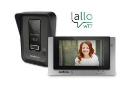 INTERFONIA INTEBRAS VIDEOPORTEIRO WI-FI ALLO WT7