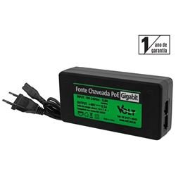Fonte Chaveada 48v/0,5a Poe Gigabit - Volt1.31.001