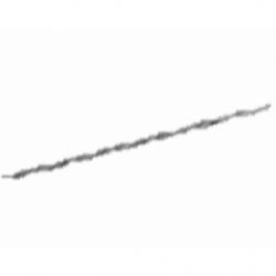 Alca Pre Formada P/ Cabo Drop (arame 1,33mm) Amarelo- Aco
