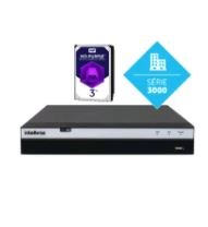 STAND ALONE MULTI-HD INTELBRAS MHDX 3108 C/HD 3TB GRAVAO EM 4M LITE 08 CANAIS