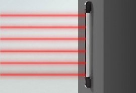 SENSORES INTELBRAS SENSOR DE BARREIRA INFRAVERMELHO ATIVO SEIS FEIXES IVA 7100 HEXA