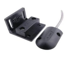 MINI SENSOR MSP DE PORTA DE AO E PORTOES PRETO STILUS