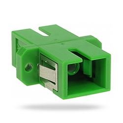 Adaptador ptico Simplex Sc/apc (pcte 10pc) Verde