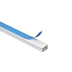 Canaleta Pial 20x12mm - 2 Mt - C/ Divisoria E Dupla Face