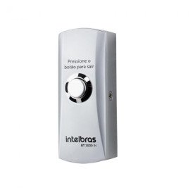 Boto Acionador Inox Para Abertura de Portas Botoeira BT 3000 IN Intelbras