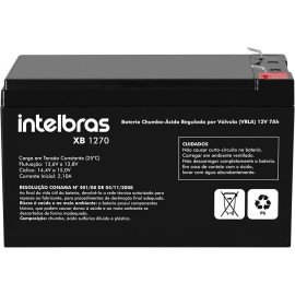 Bateria para Nobreak, Alarme e Cerca Eltrica de Chumbo-cido Intelbras XB 1270 12v  8038