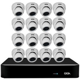Kit Orion HD 720p 16 Cmeras GS0021 + DVR Giga Security + Acessrios