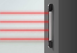 SENSORES INTELBRAS SENSOR DE BARREIRA INFRAVERMELHO ATIVO DE QUADRO FEIXES IVA 7100 QUAD