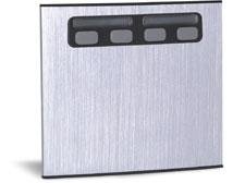 Unidade Externa de Porteiro Eletrnico Duplo 4 Botes Compor MOD 4C  90.02.01.848