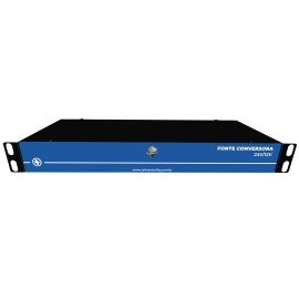 Fonte Conversora 24/12V 10A Com 08 Conversores Onix Security Fonte Inclusa para CFTV, Alarme, Automao e Informtica Horizontal 19"