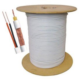 Cabo Coaxial Flexvel, 300m, 85% Malha, RF4mm, Bipolar