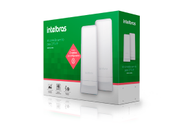 RDIOS OUTDOOR INTELBRAS KIT CONEXO SEM FIO PARA CFTV IP-WOM 5A MIMO 