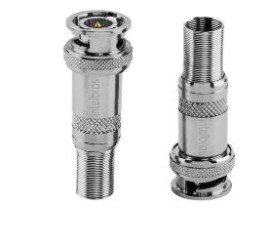 CONECTOR PARA VDEO DO TIPO BNC MOLA / CONEX 1000 BNC MOLA