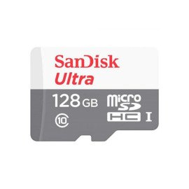 Carto de Memria Micro SD 128GB SanDisk Classe 10  Prova D'gua