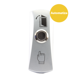 CONTROLES DE ACESSO CORPORATIVO INTELBRAS BOTO DE SADA INOX COM CAIXA