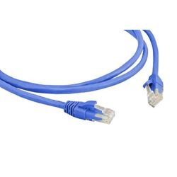 Patch Cord 2,5 M Cat 5 Rj45/rj45 Utp Cm Azul