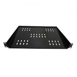 Bandeja Ventilada Para Rack 1U x 360mm c/ 2 Pontos de Fixao
