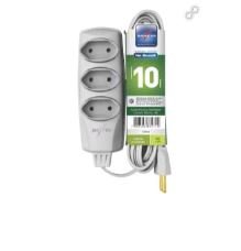 EXTENSO NO SHOCK PL 2X0,75MMX 10M CINZA