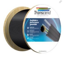 CABO FIBRA TICA TRANSCEND DROP BLI A/B CM 01 FO CO LSZH BOBINA 2KM