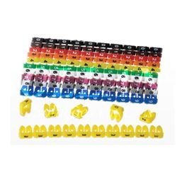 Anilha De Identificacao 4-6mm 6 Az 10 Pc