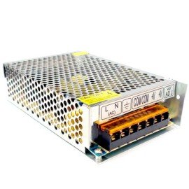 Fonte Chaveada 12V 10A Tipo Colmia, Ideal para CFTV