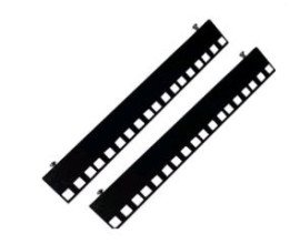 SEGUNDO PLANO P/ MINI RACK 6U PRETO - (DUAS PEAS) - WJ