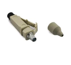 CONECTOR OPTICO LC SIMPLEX EPOXY 900/250 AMP