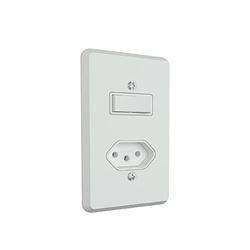 Interruptor Simples + Tomada 2p+t 10a