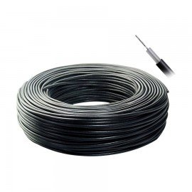 Cabo Alta Isolao 5MM 50 Metros Preto