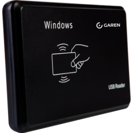 CONTROLE DE ACESSO GAREN LEITOR DE CARTO RFID USB