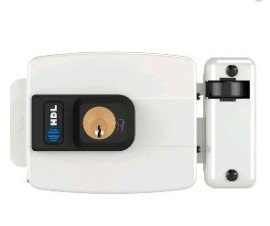 FECHADURA C90 ELETRICA CTRL - AD AJ RFID BRANCA - HDL