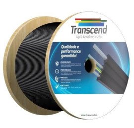 Fibra tica Mini Flat Drop 1F Cabo ptico Transcend - 1000 Metros