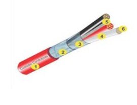 CABO DE ALARME DE INCENDIO BLINDADO 3X1,50 MM - 100M
