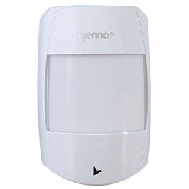 Sensor de Presena Infravermelho IVP 3000 MW Intelbras Com Fio Passivo, 2 nveis de sensibilidade de IR e MW escalonvel, Cobertura com ngulo de 110 e Alcance de 12m
