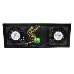 Kit Ventilao 2 Ventiladores - Preto